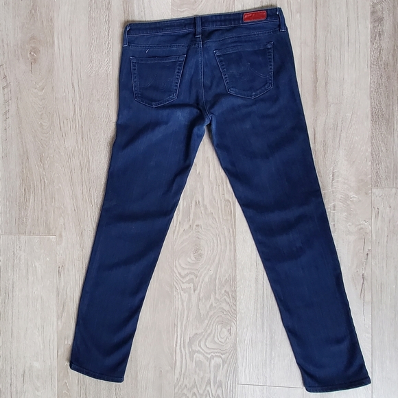 Ag Adriano Goldschmied Dark Stilt Cigarette Leg Jeans - Picture 6 of 8